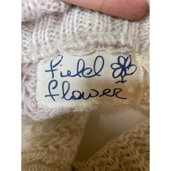 Anthropologie Field Flower Knit Crew Neck Sweater - Picture 5 of 9